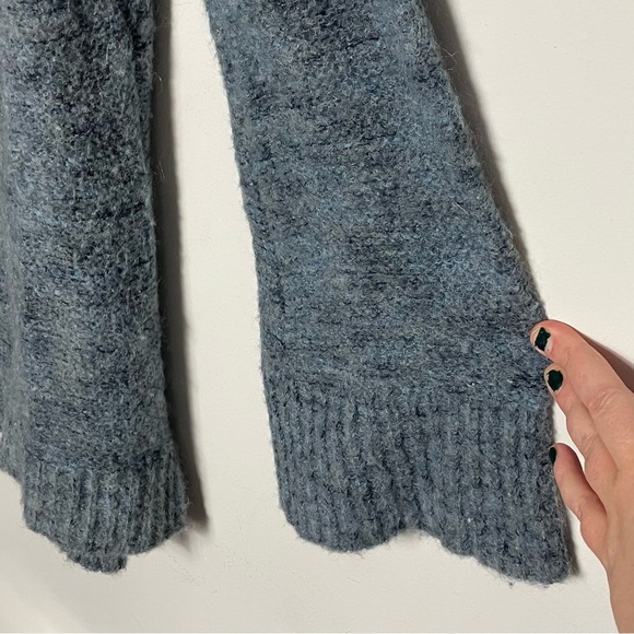 Free People Stella Softly V-Neck Sweater Alpaca Blend Small Oversized - Picture 5 of 8